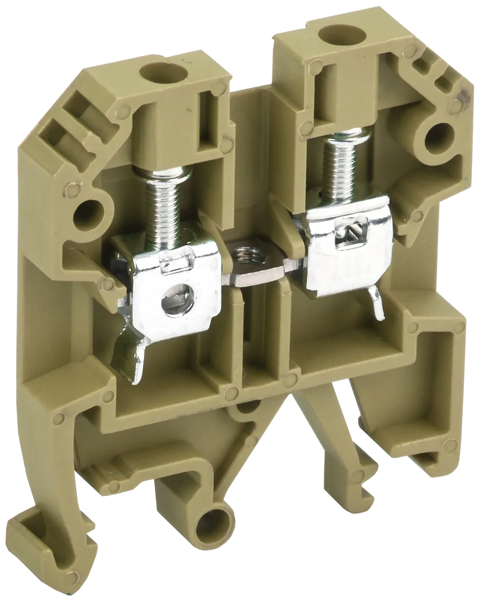 картинка Клемма винтовая КВИ-4мм2 желтая IEK  