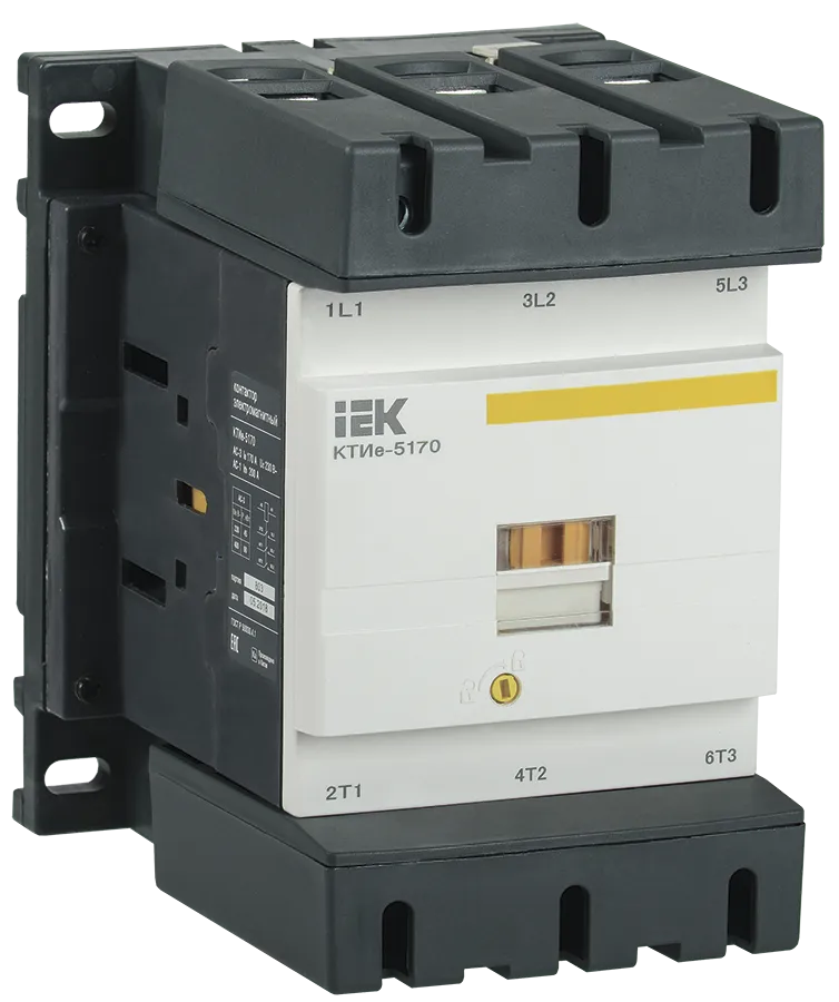 картинка Контактор КТИе-5170 170А 400В/АС3 IEK  
