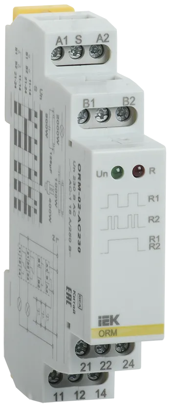 картинка Реле импульсное ORM 2 контакта 230В AC IEK  
