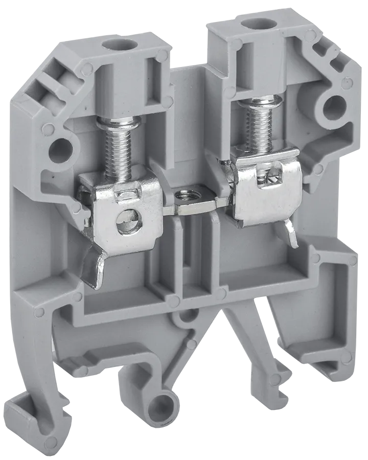 картинка Клемма винтовая КВИ-4мм2 серая IEK  