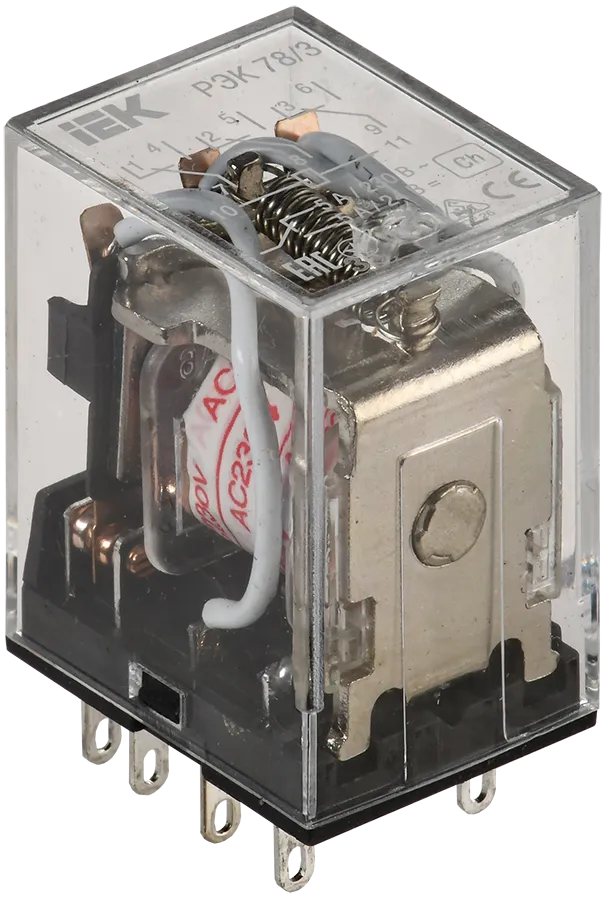 картинка Реле промежуточное РЭК78/3(MY3) 5А 220В АC IEK  