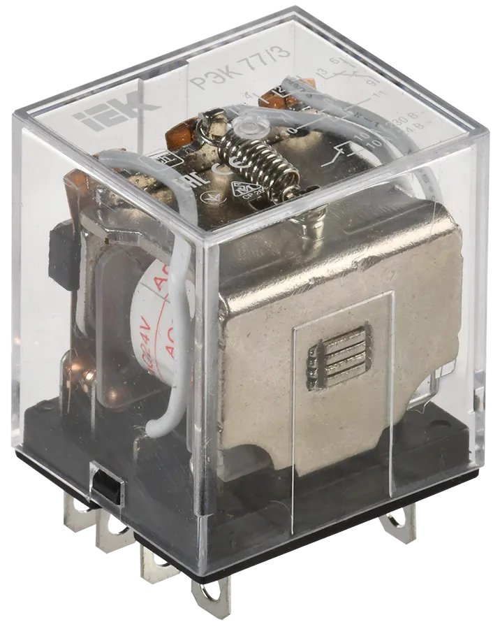 картинка Реле промежуточное РЭК77/3(LY3) 10А 24В АC IEK  