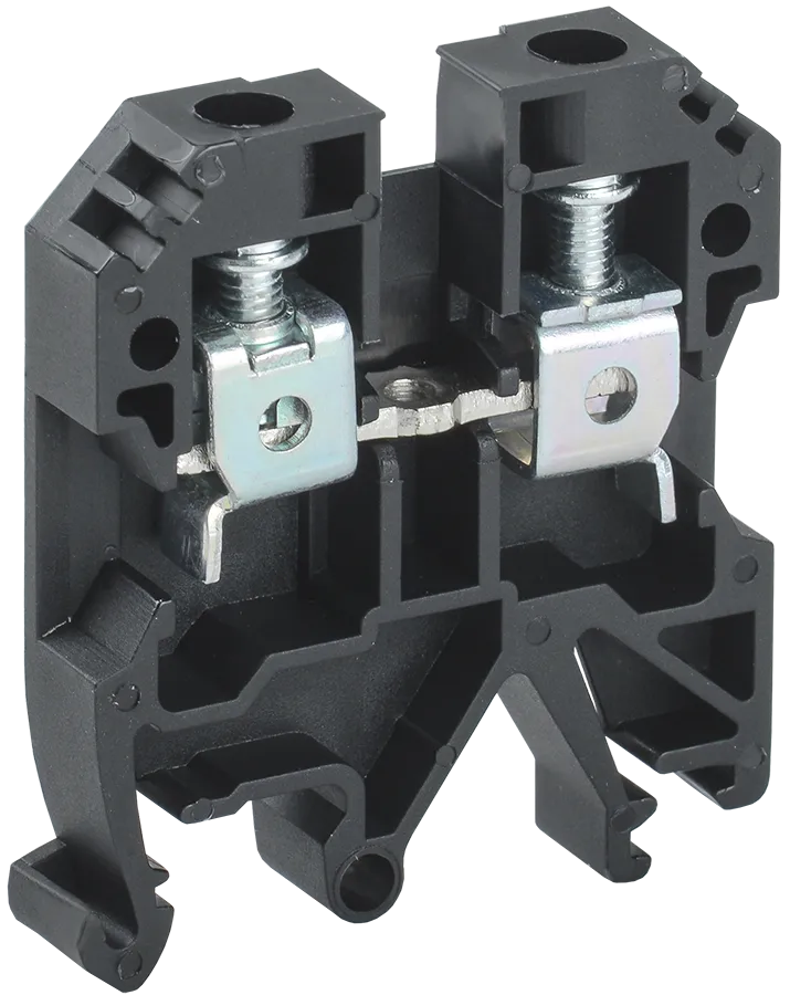 картинка Клемма винтовая КВИ-6мм2 черная IEK  