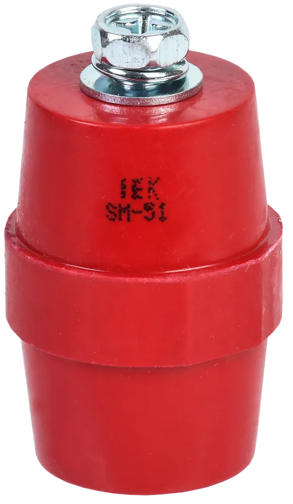 картинка Изолятор SM51 (М8) силовой с болтом IEK  