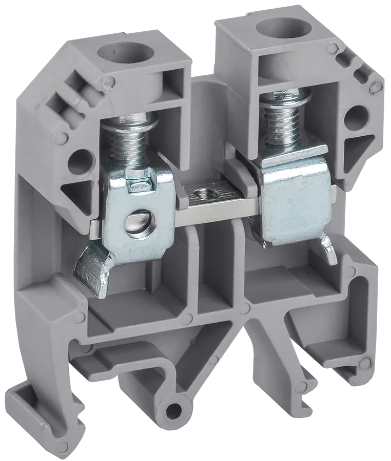 картинка Клемма винтовая КВИ-6мм2 серая IEK  