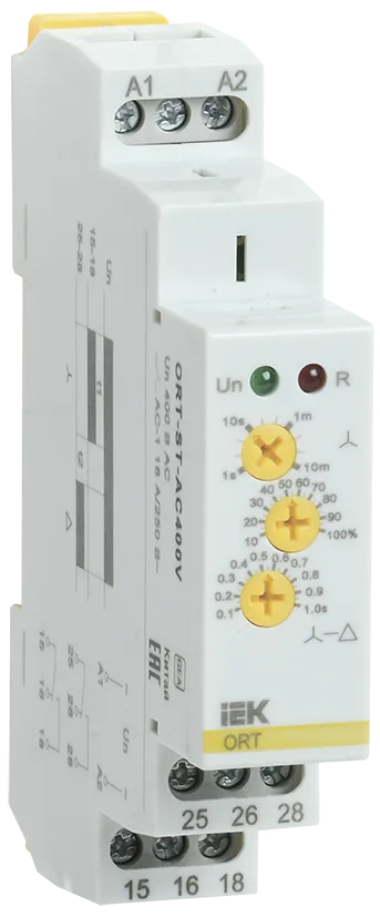 картинка Реле пуска звезда-треугольник ORT 400В AС IEK  