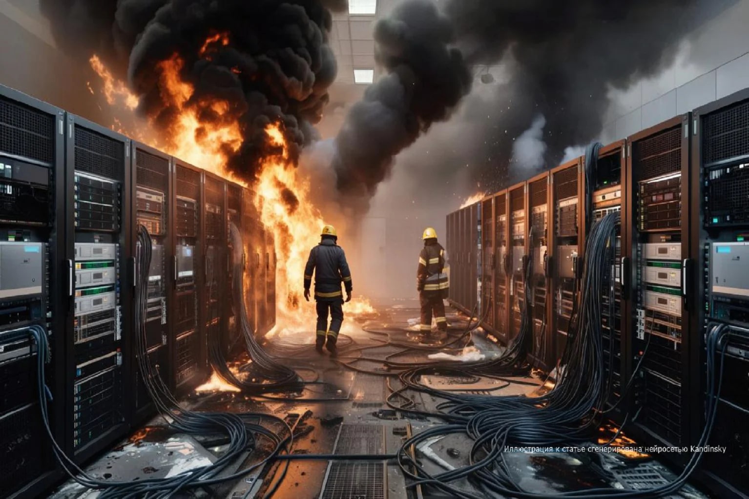 Пожарная безопасность и пожаротушение в ЦОД: требования и технологии