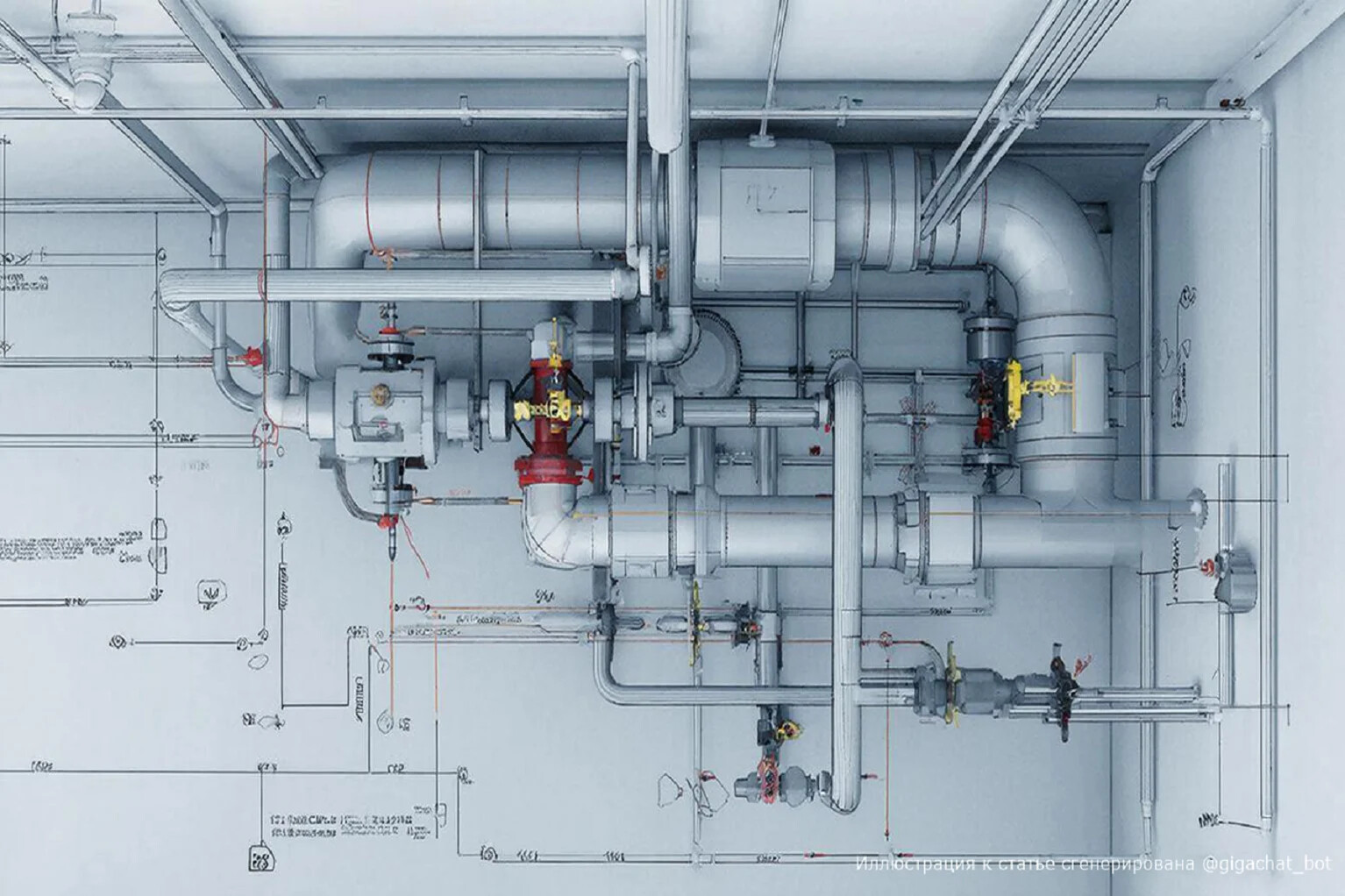 Проектирование технологической части установок газового пожаротушения