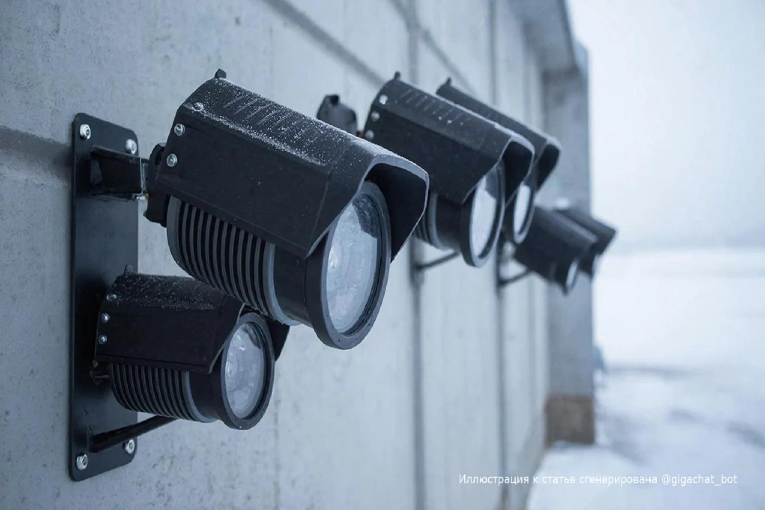 Камеры наружного видеонаблюдения для экстремально низких температур