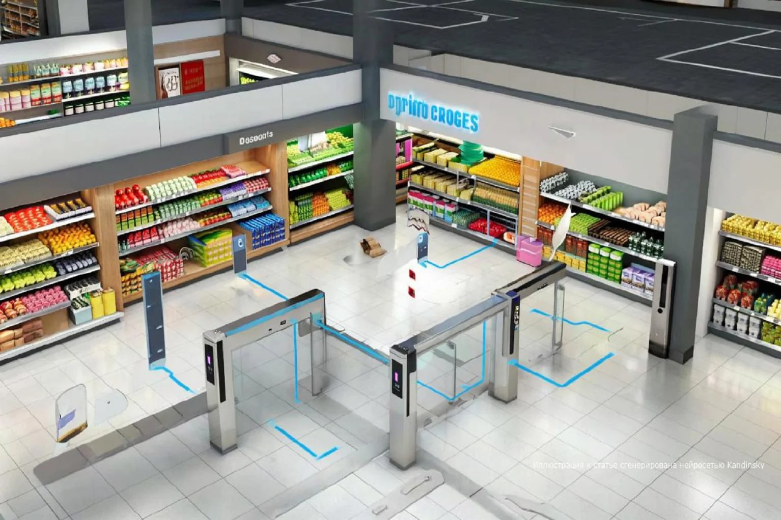 СКУД для контроля и автоматизации бизнес-процессов в компании "Магнит"