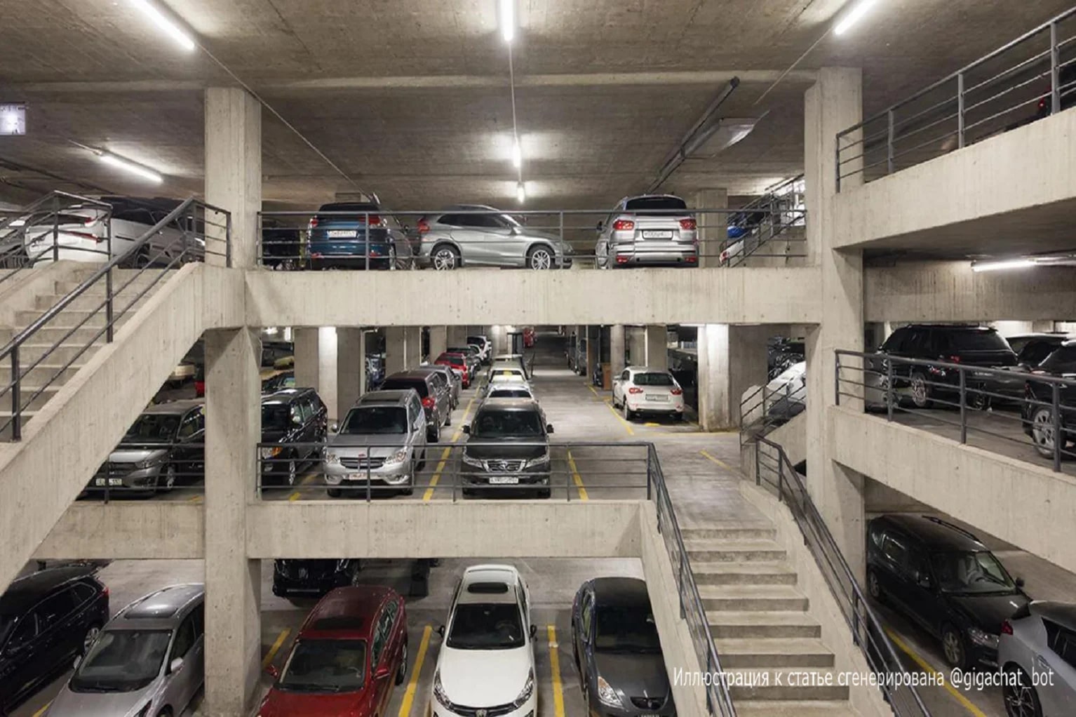 Построение системы противопожарной автоматики в паркингах